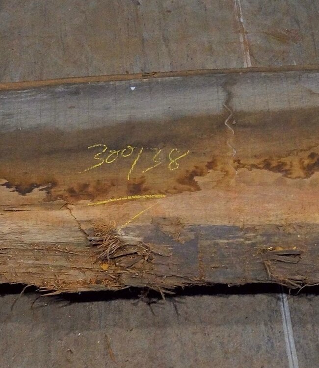 Amouk, Boiré, Tischplatte, ca. 3000 x 380 x 45 mm, 11665