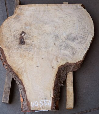 Spruce burl, table top, approx. 970 x 820 x 52 mm, 40550