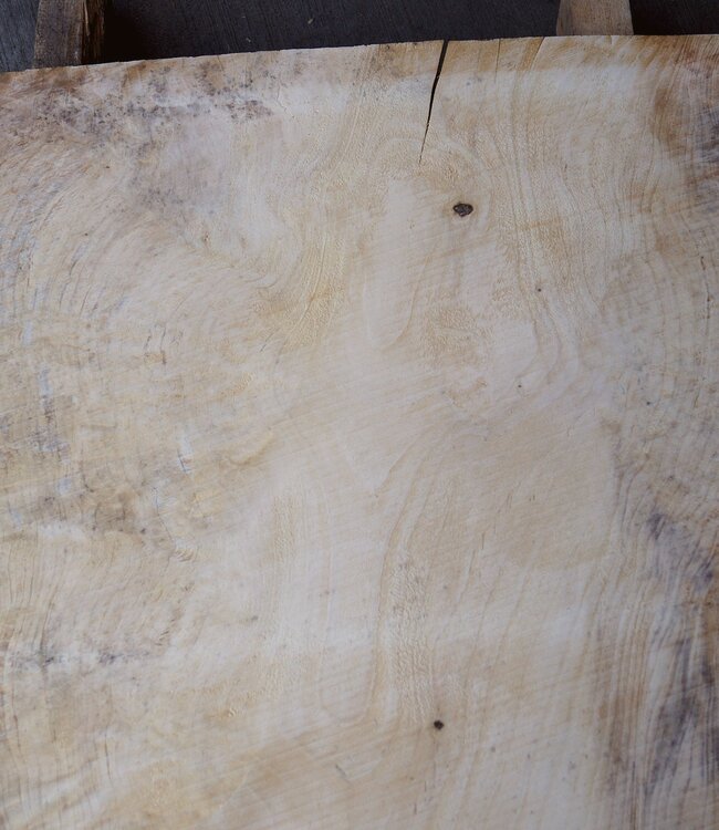 Fichte Maser, Tischplatte, ca. 940 x 630 x 52 mm, 40545