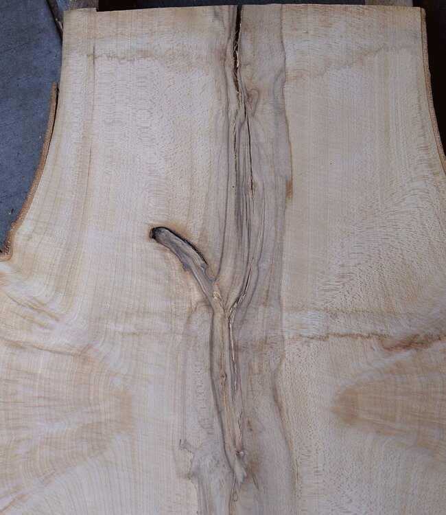 Buche Maser, Tischplatte, ca. 800 x 720 x 52 mm, 40534