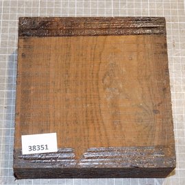 Bocote, approx. 180 x 175 x 72 mm, 2,5 kg