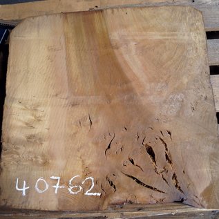 Laurel, burl slab, approx. 640 x 620 x 63 mm, 40762