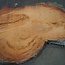 Eucalyptus burl, table top, approx. 1600 x 1050 x 52 mm, 11882