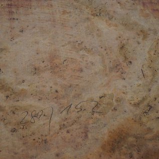 Eucalyptus burl, table top, approx. 2800 x 1520 x 52 mm, 11875