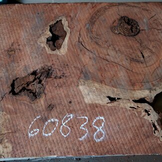 Redwood Maser, ca. 800 x 610 x 52 mm, 60838
