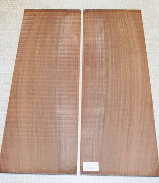 East indian rosewood, guitar bottoms, approx. 550 x 195 x 4 mm, ca. 1 kg