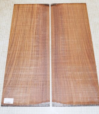 East indian rosewood, guitar bottoms, approx. 550 x 195 x 4 mm, ca. 1 kg