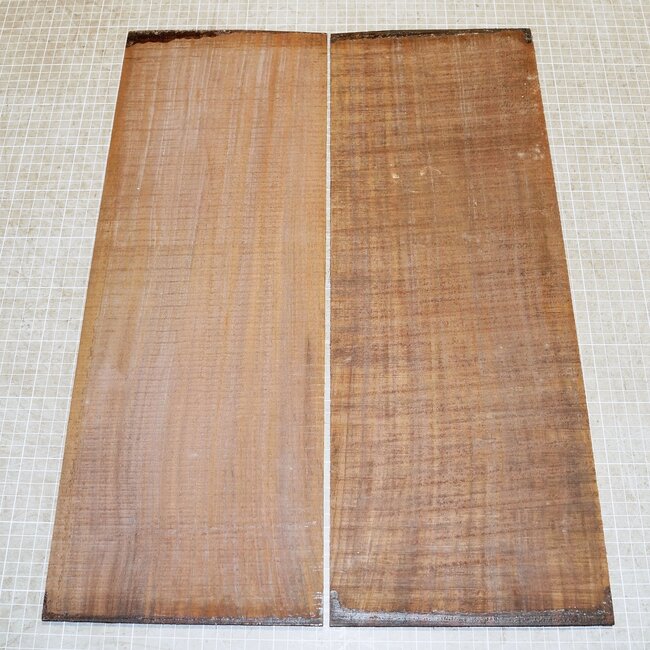 East indian rosewood, guitar bottoms, approx. 550 x 195 x 4 mm, ca. 1 kg