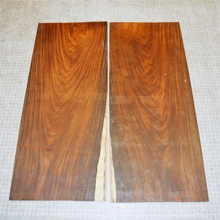 Cocobolo rosewood, guitar bottoms, approx. 550 x 230 x 3 mm, ca. 1,1 kg