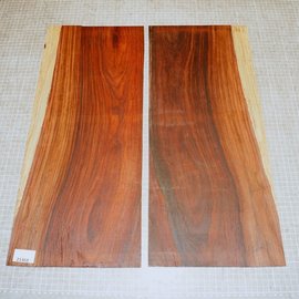 Cocobolo rosewood, guitar bottoms, approx. 550 x 230 x 3 mm, ca. 1,1 kg