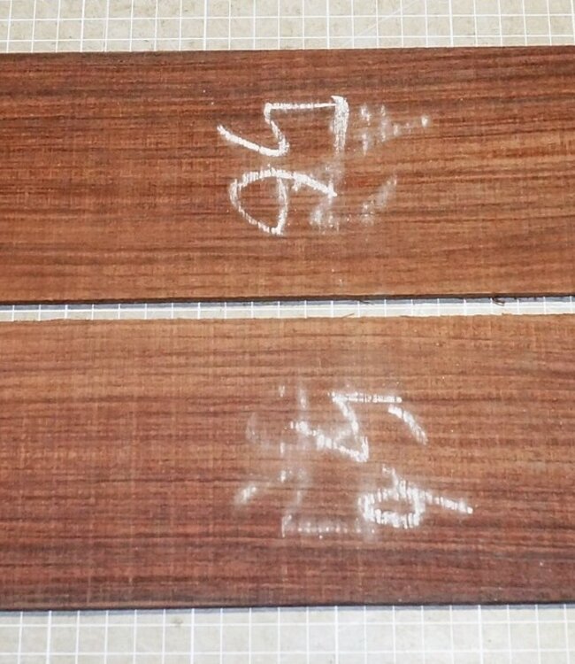 Ostindisch Palisander, Gitarren Zargen, ca. 800 x 110 x 4 mm, ca. 0,8 kg