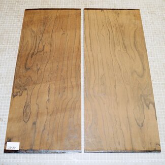 Ziricote, guitar bottoms, approx. 550 x 230 x 4 mm, ca. 1,2 kg