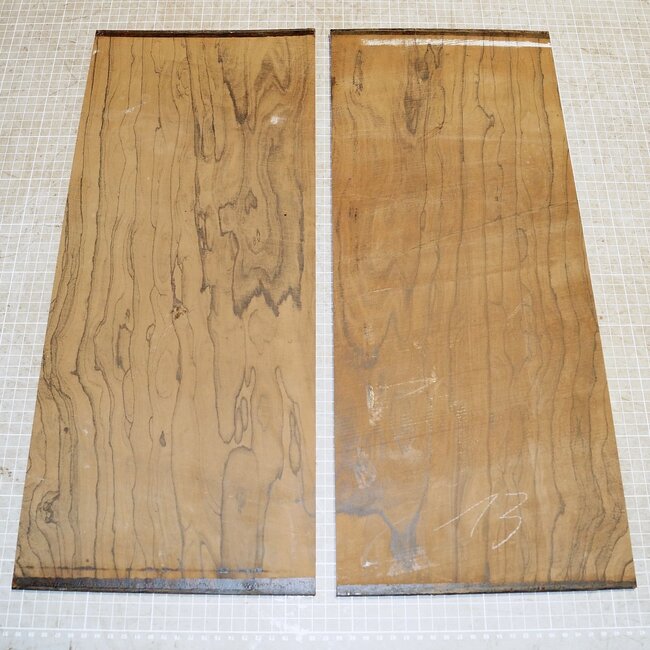 Ziricote, guitar bottoms, approx. 550 x 230 x 4 mm, ca. 1,2 kg