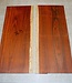 Cocobolo rosewood, guitar bottoms, approx. 550 x 230 x 3 mm, ca. 1,1 kg