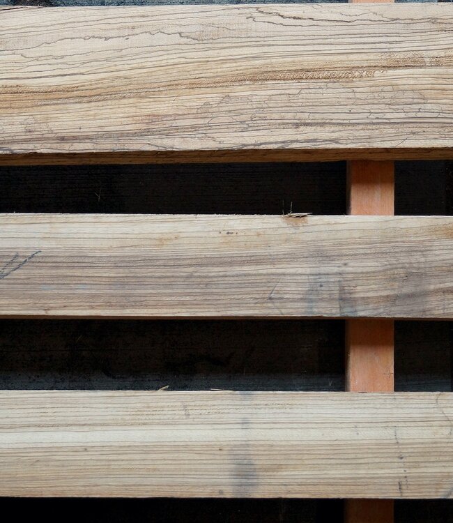 Zebrawood lumber, kiln dried