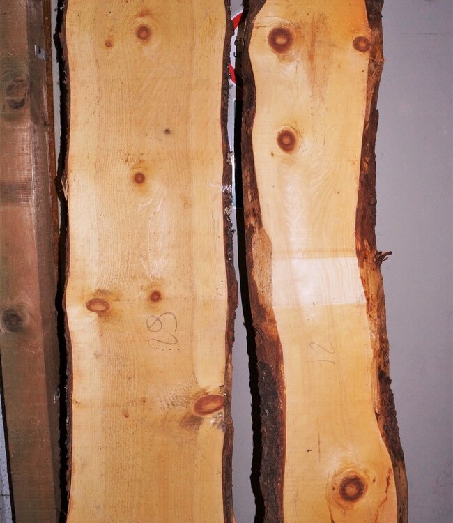 Swiss stone pine lumber, kiln dried, 30, 40, 52 mm