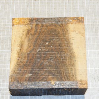 Bocote, approx. 175 x 175 x 65 mm, 2,2 kg