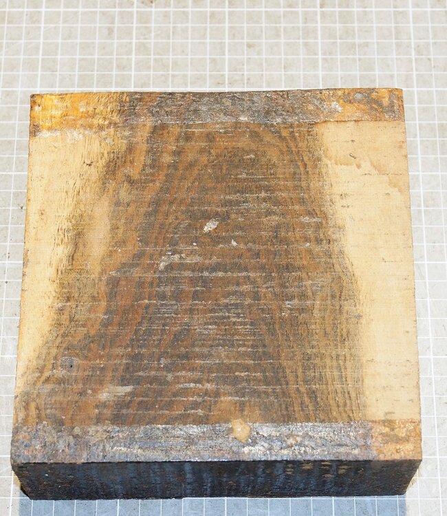 Bocote, ca. 175 x 175 x 65 mm, 2,2 kg