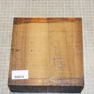 Bocote, approx. 175 x 175 x 68 mm, 2,2 kg