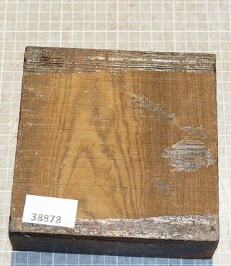 Bocote, approx. 150 x 150 x 50 mm, 1,4 kg