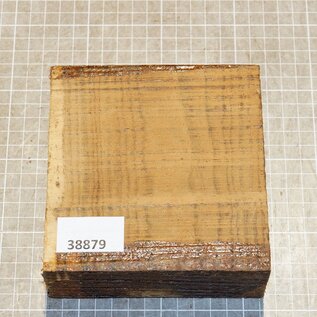 Bocote, approx. 130 x 130 x 50 mm, 0,9 kg