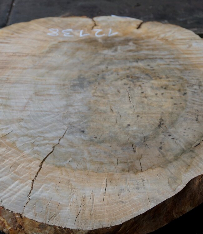 Beech, table top approx. 1100 x 900 x 52 mm, 12138
