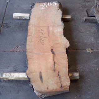 Birne Tischplatte, ca. 1700 x 540(600) x 43 mm, 12173