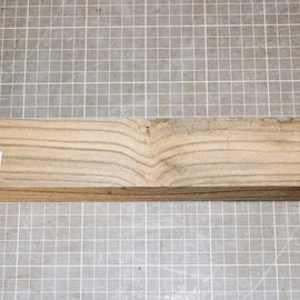 Dutch elm, moor elm, approx. 300 x 50 x 50 mm, 0,5 kg