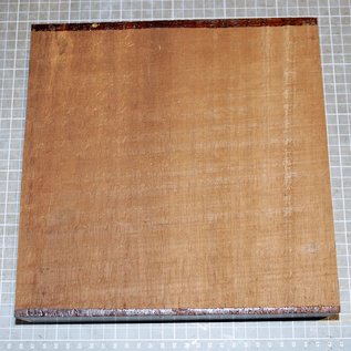 Iroko, Kambala, approx. 250 x 250 x 45 mm, 2,3 kg