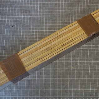 Satinwood, B-Quality, approx. 420 x 50 x 7 mm, 1,1 kg