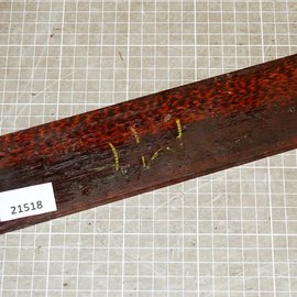 Snakewood MF, fingerboard blank approx. 510 x 70 x 9 mm, 0,5 kg