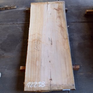 Beech table top. approx. 1850 x 610(670) x 42 mm, 12298