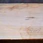 Beech table top. approx. 1850 x 610(670) x 42 mm, 12298