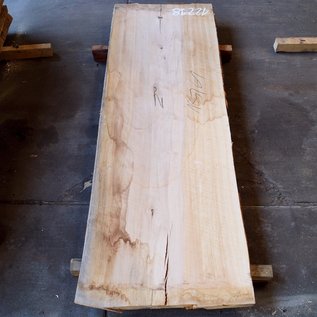 Beech table top. approx. 1850 x 610(670) x 42 mm, 12298