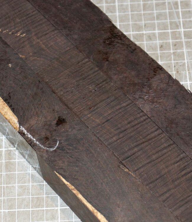 Grenadill Kanteln, 3 Stk/Stz, ca.150-300 x 33-40 x 33-40 mm, B-Qualität