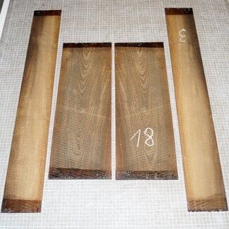 Bocote, Böden und Zargen, gespiegelt