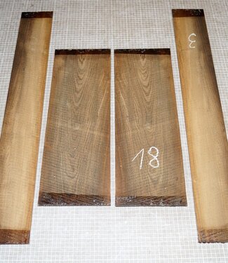 Bocote, Set back/side, mirror cut