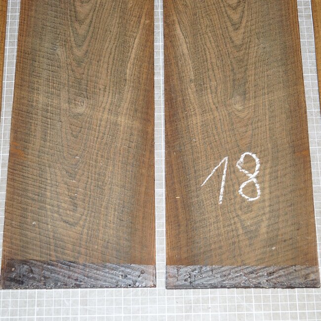 Bocote, Böden und Zargen, gespiegelt