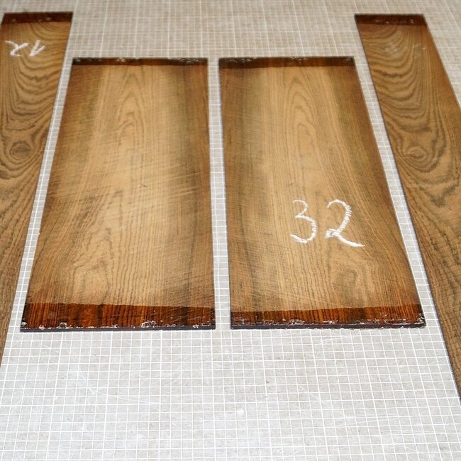 Bocote, Böden und Zargen, gespiegelt