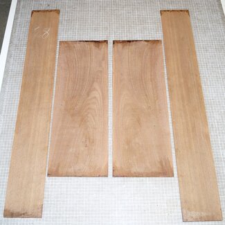 Black Walnut, Böden und Zargen, gespiegelt