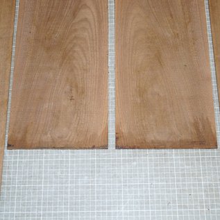 Black Walnut, Set back/side, mirror cut