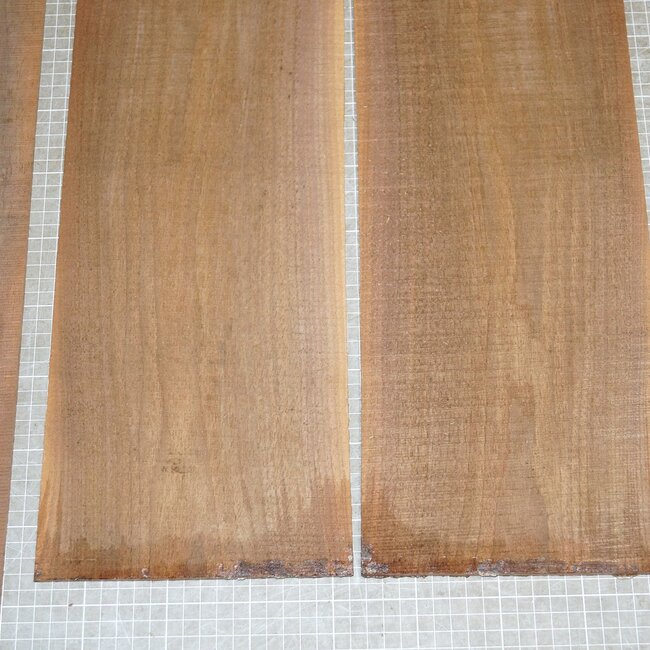 Black Walnut, Set back/side, mirror cut