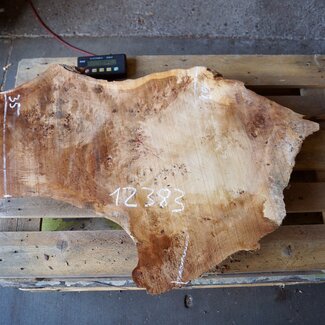 Mappa Burl slab, approx. 1000 x 680/350 x 65 mm, 12383