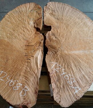 Madrona Maserplatten Paar, ca. 1200 x 700 x 40 mm, 12468 a+b