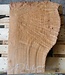 Madrona burl slab, approx. 760 x 510 x 40 mm, 12445