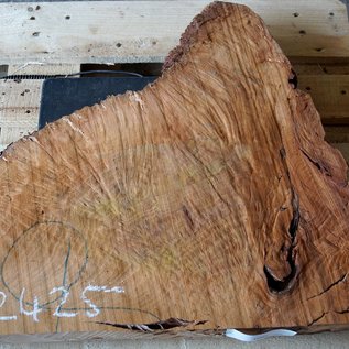 Madrona burl slab, approx. 700 x 600 x 40 mm, 12425