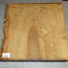 African Birch, approx. 340 x 340 x 52 mm, 6,8 kg