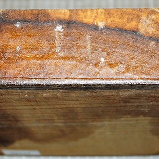 Iroko, Kambala, approx. 250 x 250 x 55 mm, 2,5 kg
