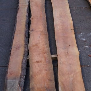 Pearwood flamed, 52 mm thick, lumber, 5 boules, BBR-03