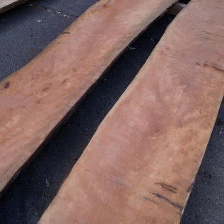 Pearwood flamed, 52 mm thick, lumber, 5 boules, BBR-03